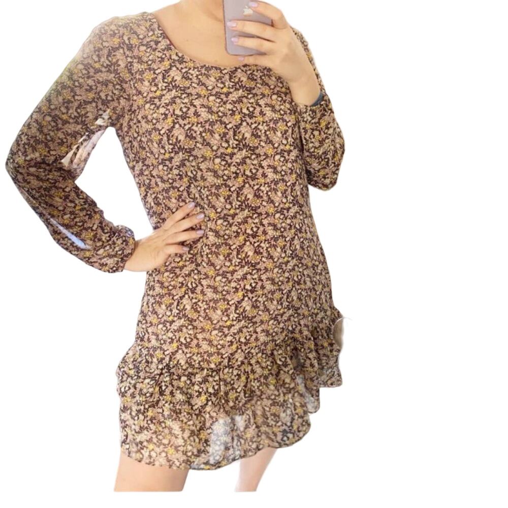 Altar’d State Ditsy Floral Long Sleeve Dress